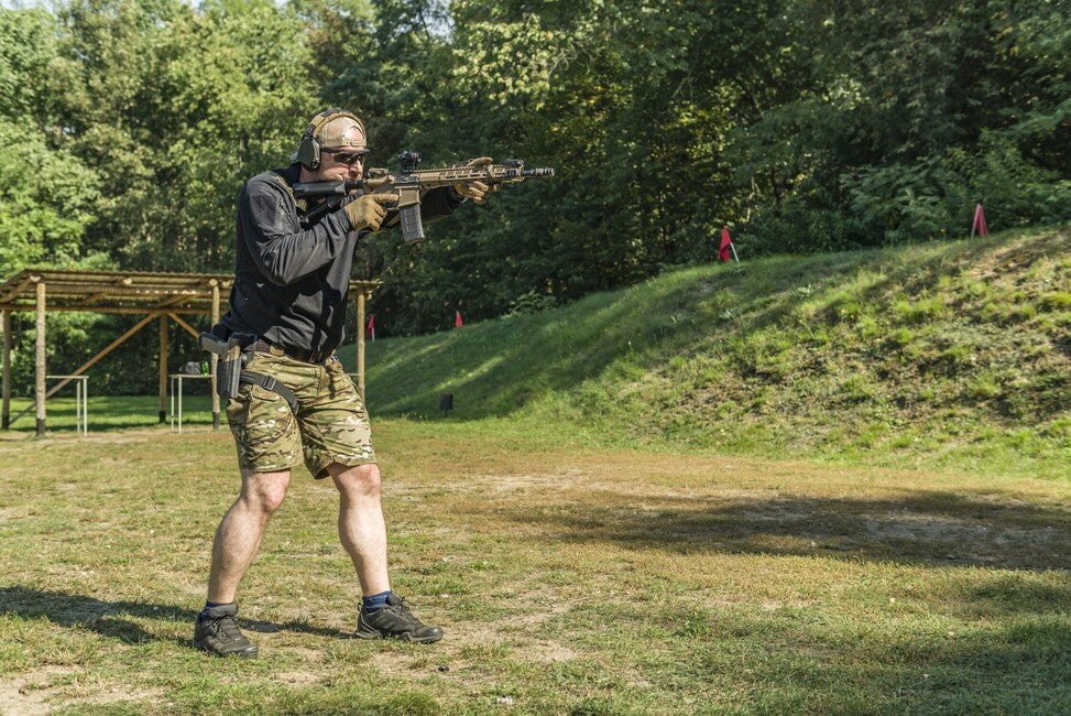 Helikon-Tex Flex 8,5'' mestne taktične kratke hlače NyCo Ripstop, MultiCam