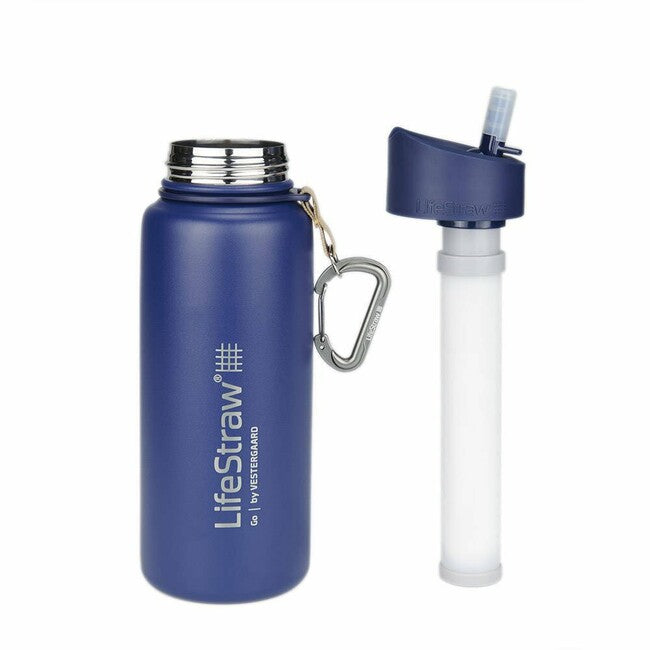 Lifesaver Go steklenica Stainless Steel, modra, 700ml