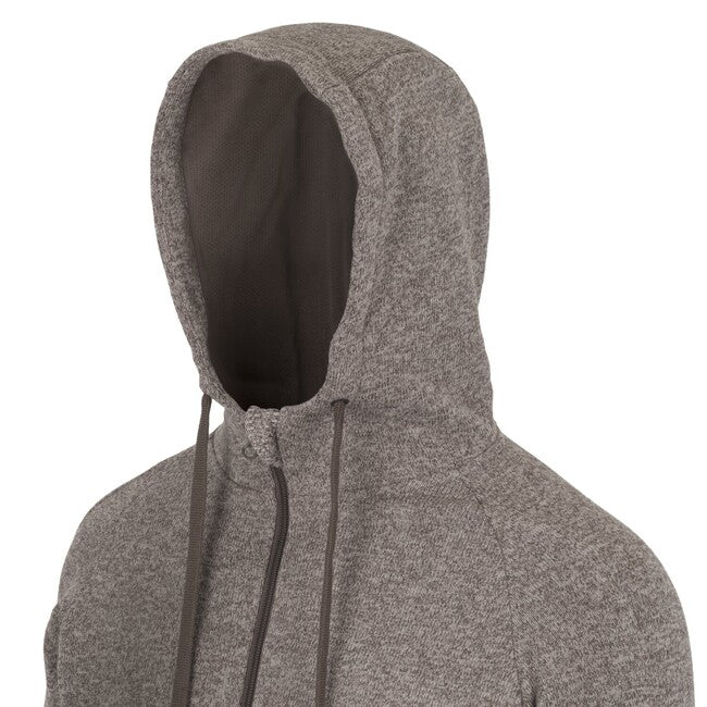 Helikon-Tex Covert pulover s kapuco (FullZip), modra melanž
