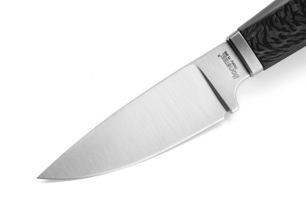 Lionsteel WILLY WL1 nož s fiksnim rezilom z ročajem iz ogljikovih vlaken CF