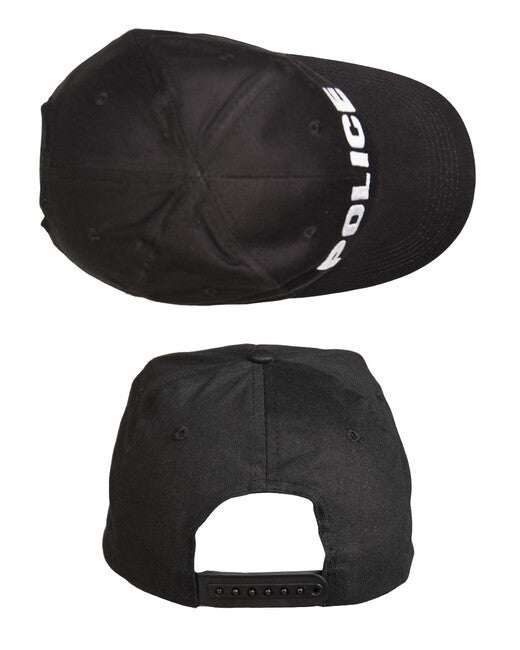 Mil-Tec POLICE bejzbolka, črna