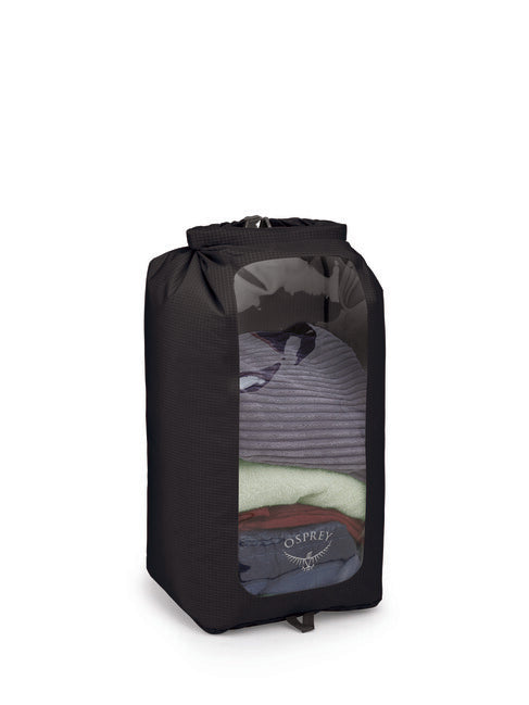 OSPREY DRY SACK 35 W/WINDOW nepremočljiva vrečka, črna