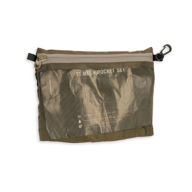 Tasmanian Tiger Mesh Pocket Set mrežaste vrečke, olivno zelena