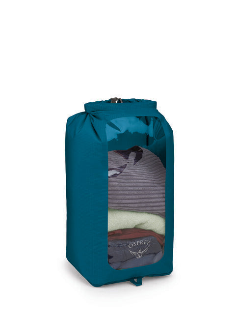 OSPREY DRY SACK 35 W/WINDOW nepremočljiva vreča, waterfront blue