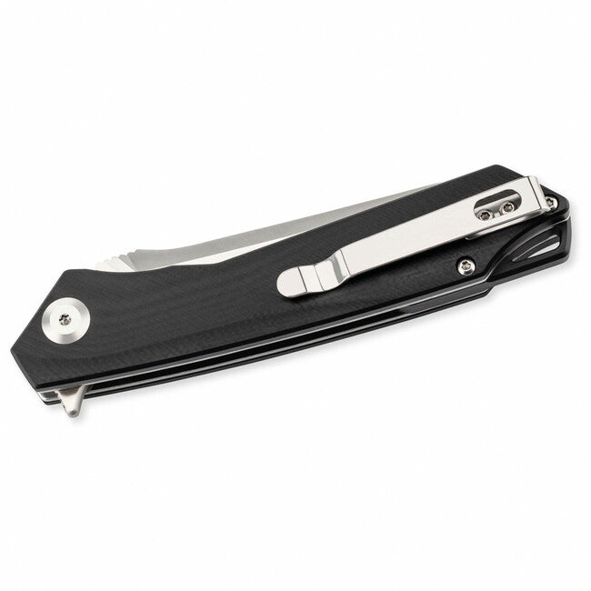 Herbertz G10 D2 žepni nož, 8,5cm, črna
