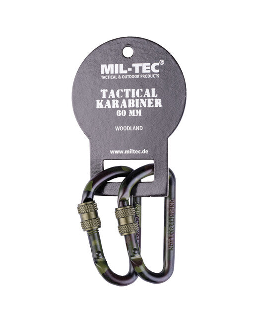 Mil-Tec vponka taktična krajšana 60 mm, woodland, par