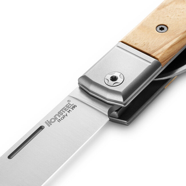 Lionsteel BestMAN BM13 UL nož z dvojico rezil iz jekla M390
