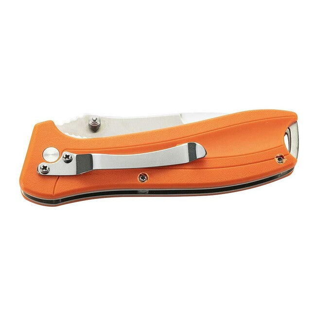 Herbertz Einhandmesser moški žepni nož 7cm, oranžen, plastičen