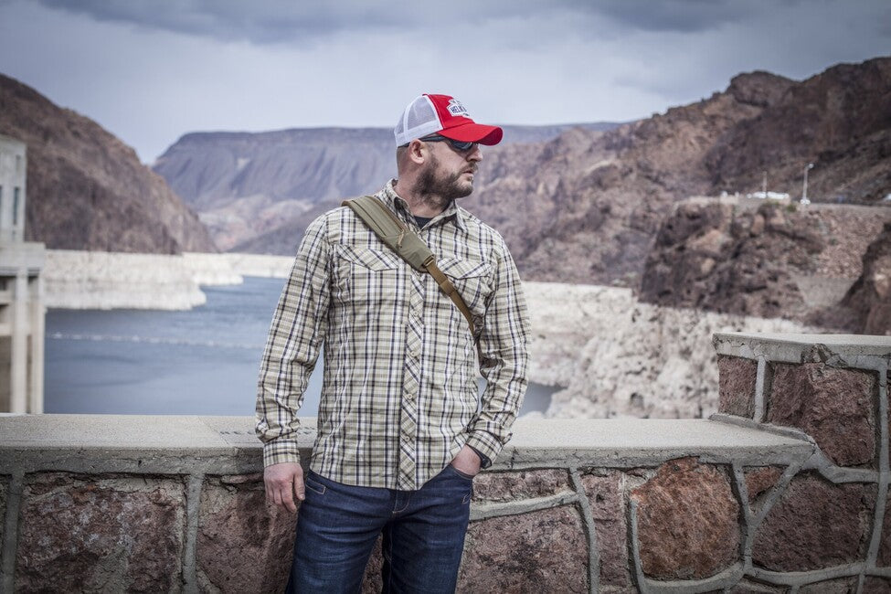 Helikon-Tex DEFENDER Mk2 City Shirt, Stone Plaid