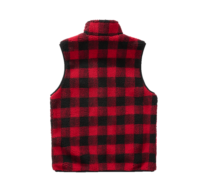 Brandit Teddyfleece telovnik flisasti, rdeča/črna