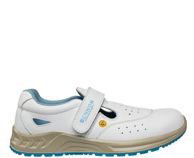 BENNON WHITE O1 ESD delovni sandali