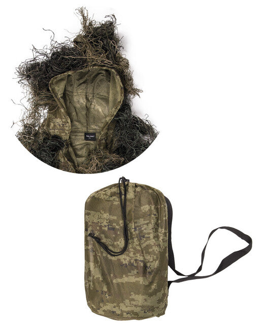 Mil-Tec Ghillie oblek s požarno zaščito, woodland