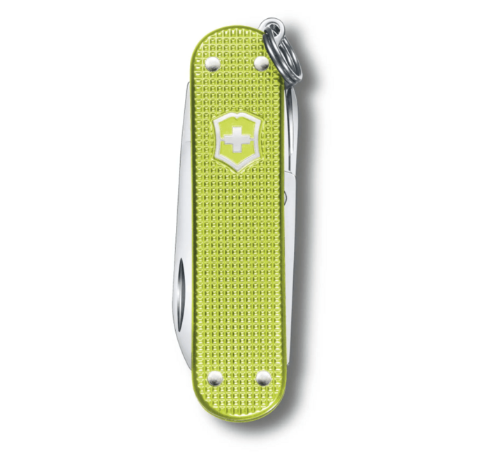 Victorinox Classic Colors Alox Lime Twist večnamenski nož 58 mm, zelena, 5 funkcij