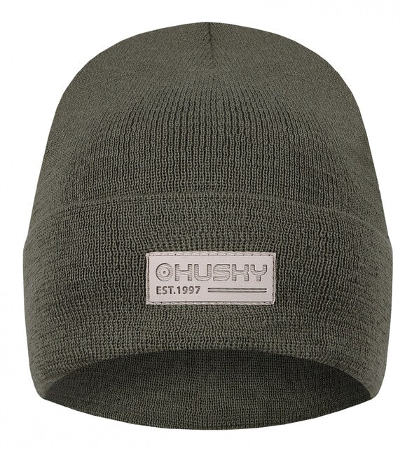 HUSKY Merhat 4 Merino kučma ženski, khaki