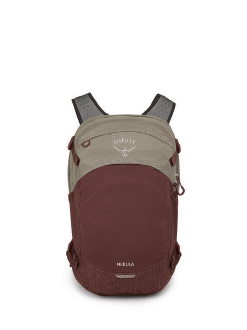 OSPREY NEBULA mestski nahrbtnik, sawdust tan/raisin red