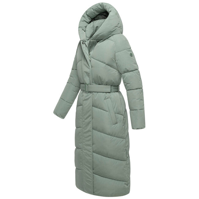 Navahoo EISBLICK dolga zimska jakna ženski, smokey mint