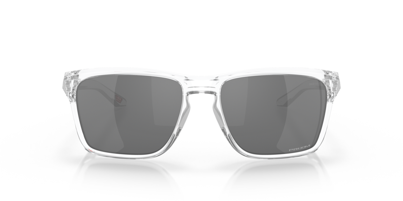 Oakley SYLAS sončna očala s okvirom Polished Clear in Prizm Black steklom, 57