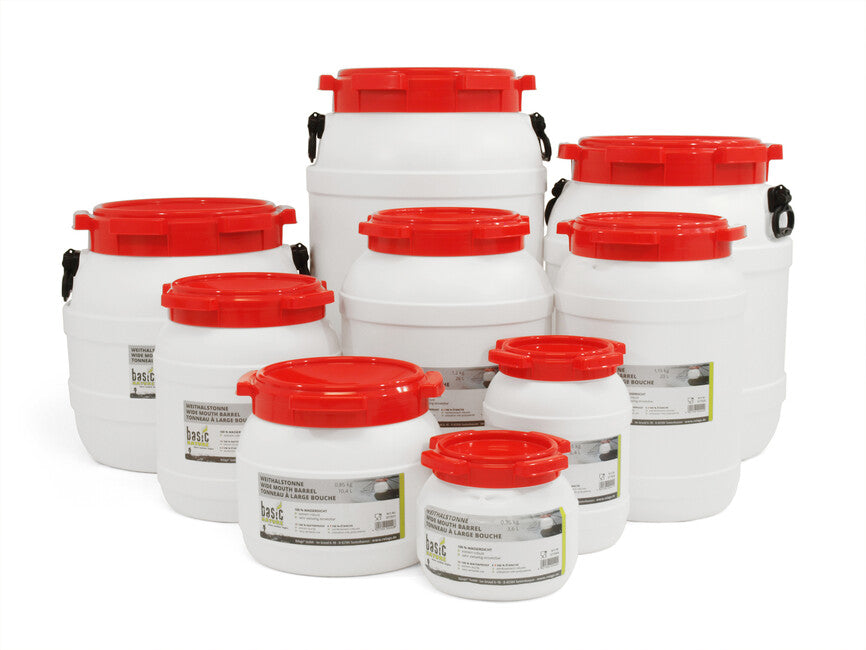 BasicNature Σουτιέν λευκό με ευρύ στόμιο 20 l