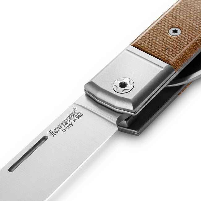 Lionsteel BestMAN BM13 CVN nož s dvojico rezil iz nerjavečega jekla M390