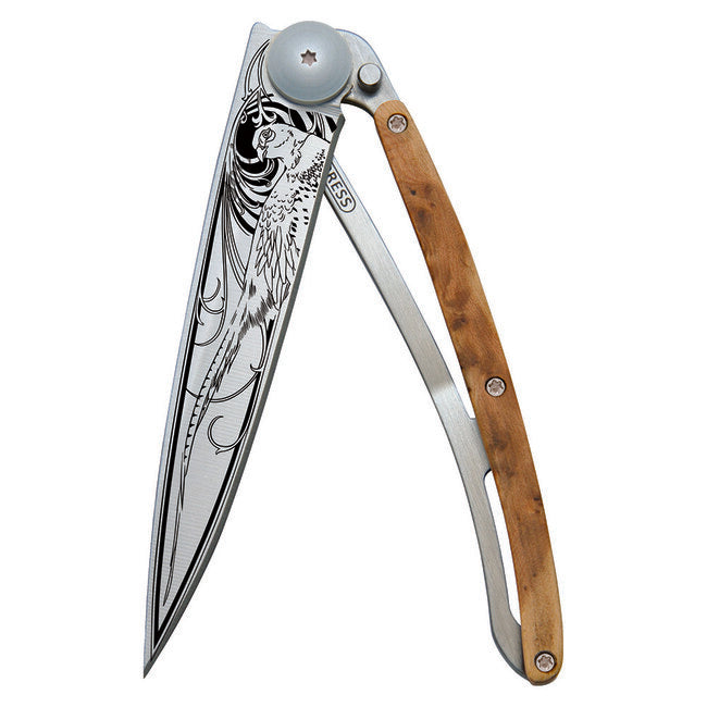 Deejo Nature preklopni nož juniper wood Pheasant