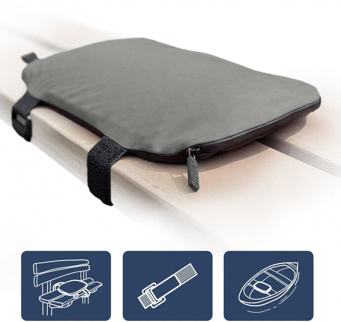 Mosh Kamper Υπόστρωμα Καθίσματος Outdoor, ανθρακί/μαύρο
