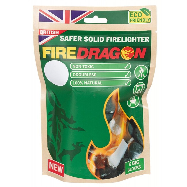 MFH Firedragon paketgelskega trdnega goriva 6 kos, 162 g (1 kos ca 27 g)