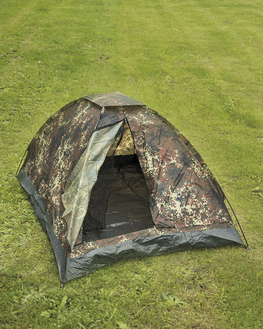 Mil-Tec IGLU STANDARD šotor za 2 osebi, flecktarn