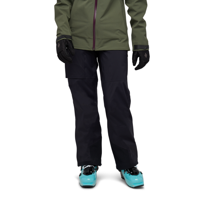 Black Diamond Recon Lt Stretch ženske hlače, črne
