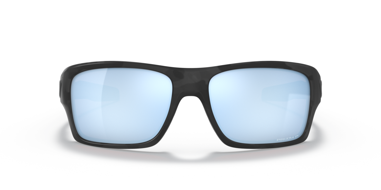 Oakley TURBINE sončna očala s okvirjem Matte Black Camo in stekli Prizm Deep Water Polar, 65