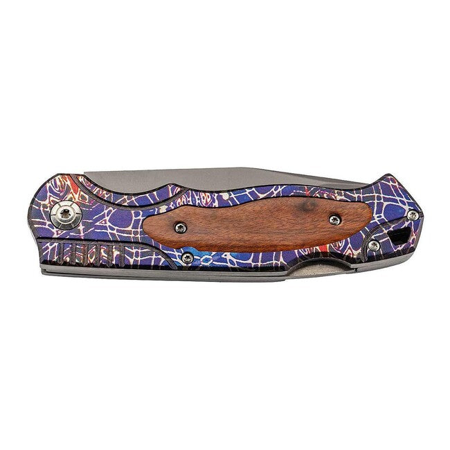 Herbertz žepni nož 9cm nerjaveče jeklo Cocobolo, barvni