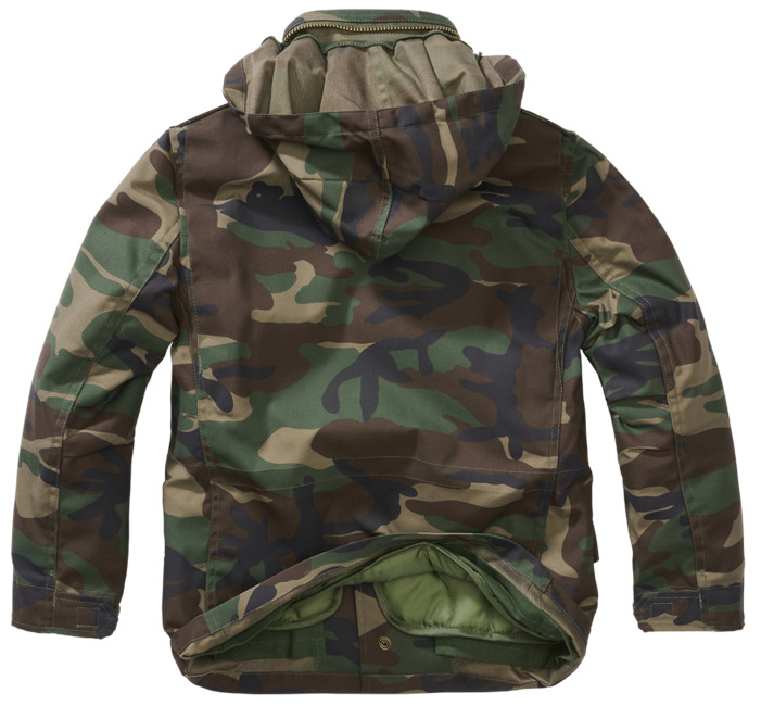 Brandit M65 Classic jakna otroška, Woodland
