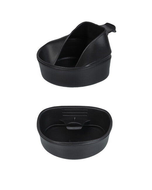 wildo FOLD-A-CUP® zložljiv lonček ECO, črn, 200 ml