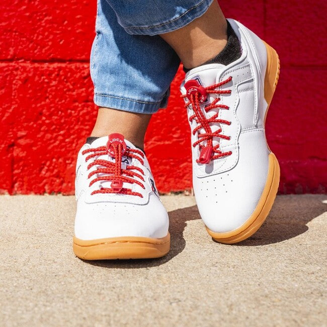 Lock Laces trakovi za čevlje, rdeči