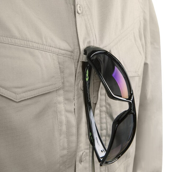 Helikon-Tex DEFENDER Mk2 srajca s dolgimi rokavi PolyCotton Ripstop, črna