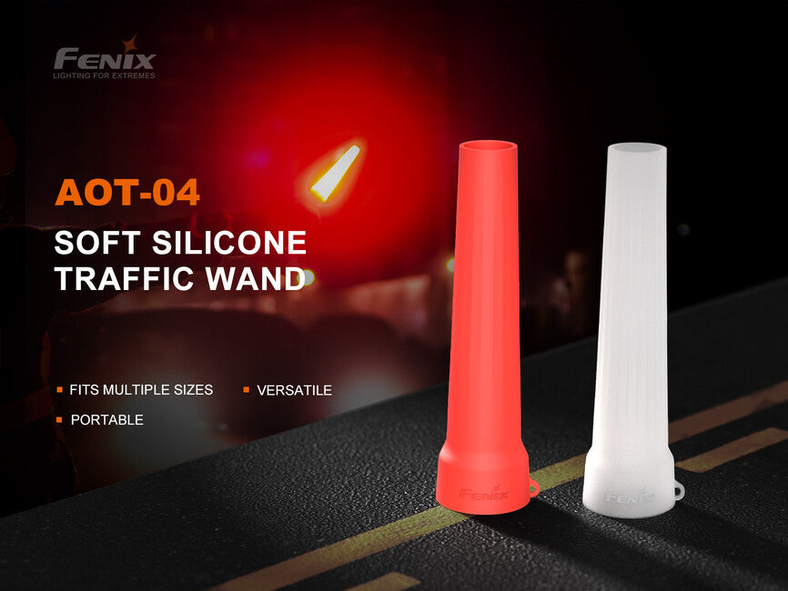 Fenix AOT-04 prometni stoženec, bela