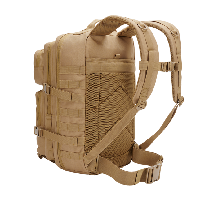 Brandit US Assault Pack Large pohodniški nahrbtnik 40L, bež