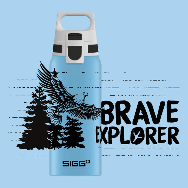 SIGG WMB One aluminijasta steklenica za pitje, 0,6 l, Brave Eagle