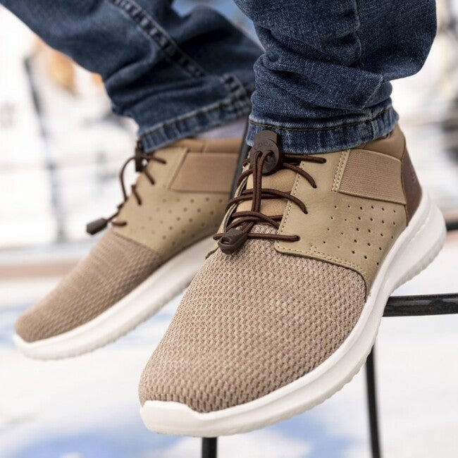 Lock Laces vezalke za čevlje, rjava