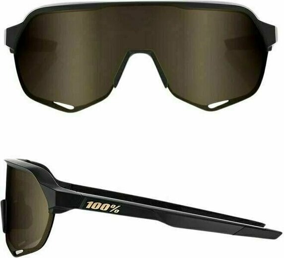 100% S2 sončna očala, Matte Black