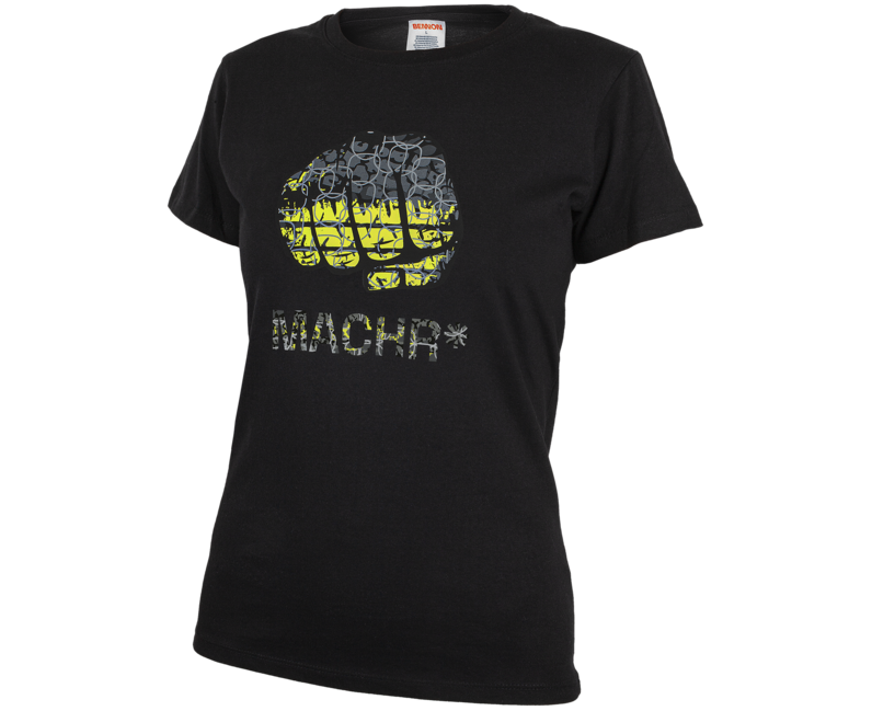 BENNON PREDATOR LADY majica, črna/zelena
