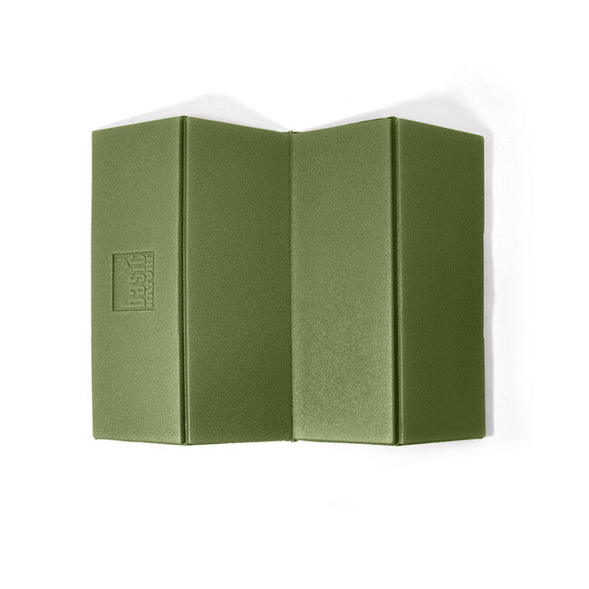 BasicNature Folding Seat Cushion, Green