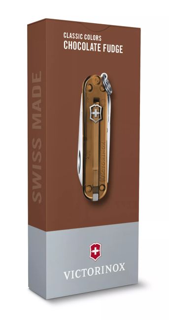 Victorinox Classic SD Žepni nož Transparent, rjava