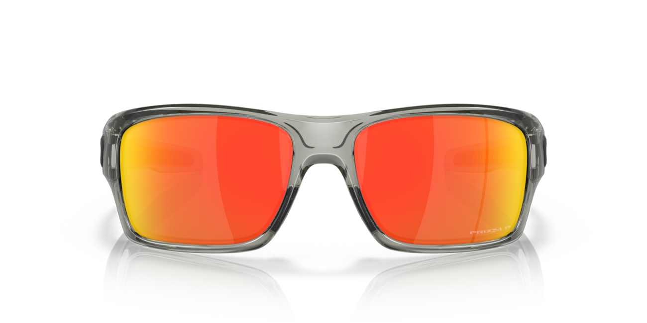 Oakley TURBINE sončna očala s okvirjem Grey Ink in s stekli Prizm Ruby Polarized, 65