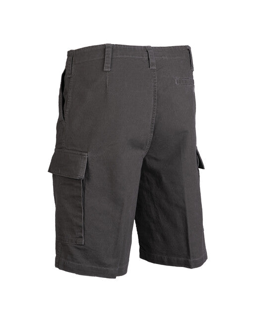 Mil-Tec BW bermudy MOLESKIN predoprane, olivno zelene