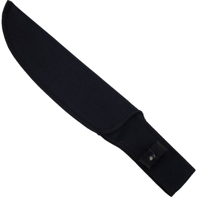 Haller Survival Jungle Adventurer Fixed Blade Knife, Black