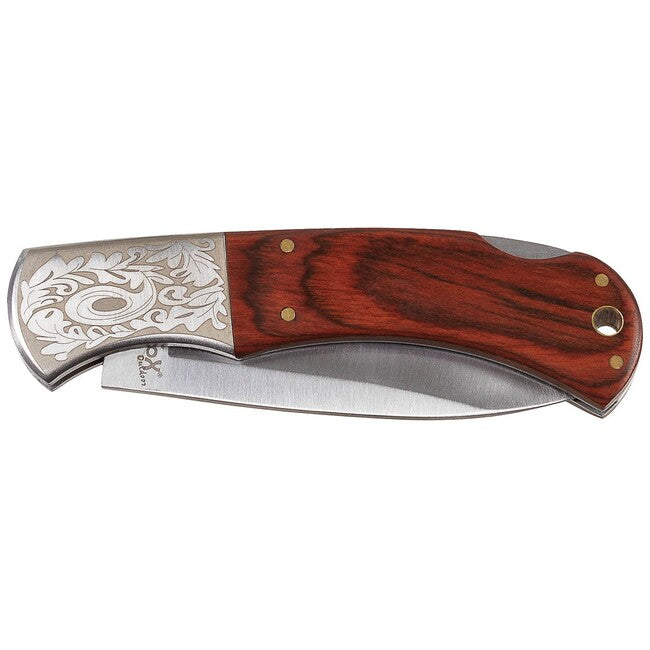 Fox Outdoor Jack Knife, Wooden Handle, Ornaments