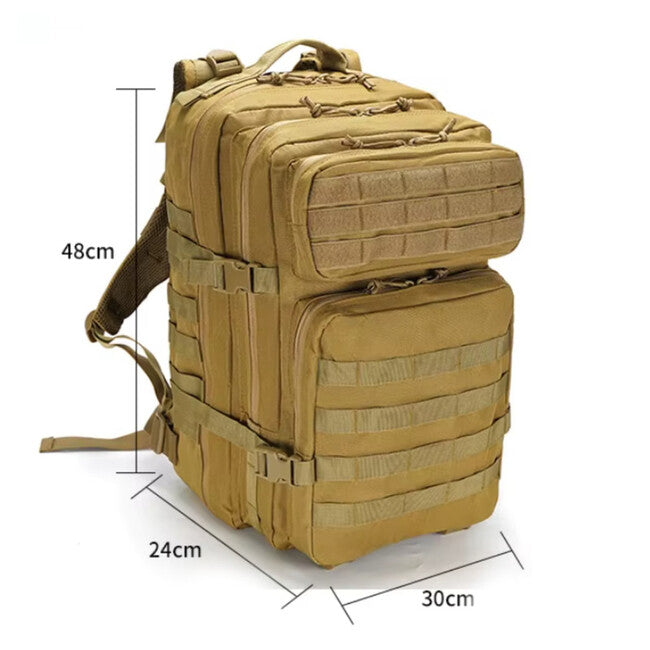 DRAGOWA US Flag MOLLE 3P nahrbtnik, črn