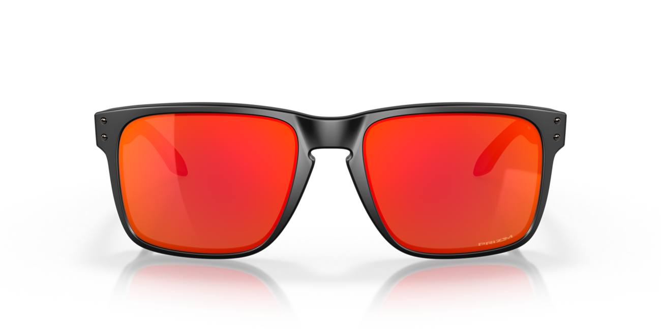 Oakley HOLBROOK XL sončna očala s okvirjem Matte Black in stekli Prizm Ruby, 59