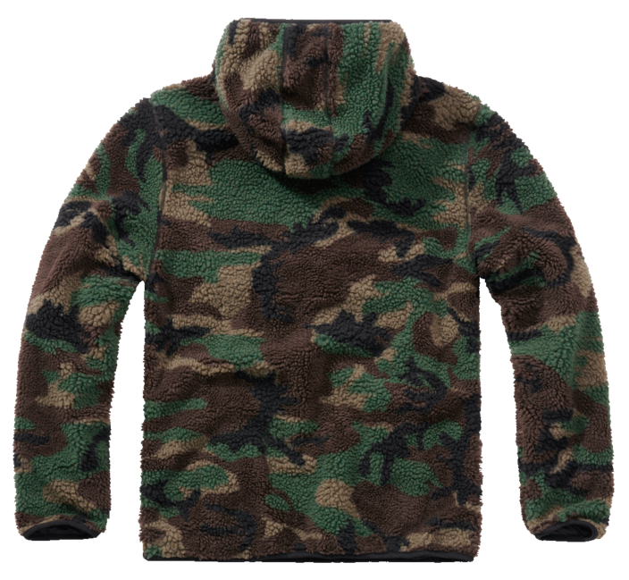 Brandit Teddyfleece Worker flisasti pulover, Woodland
