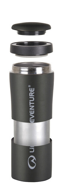 Lifeventure Thermal Isomug topla steklenica 0,3 l, črna